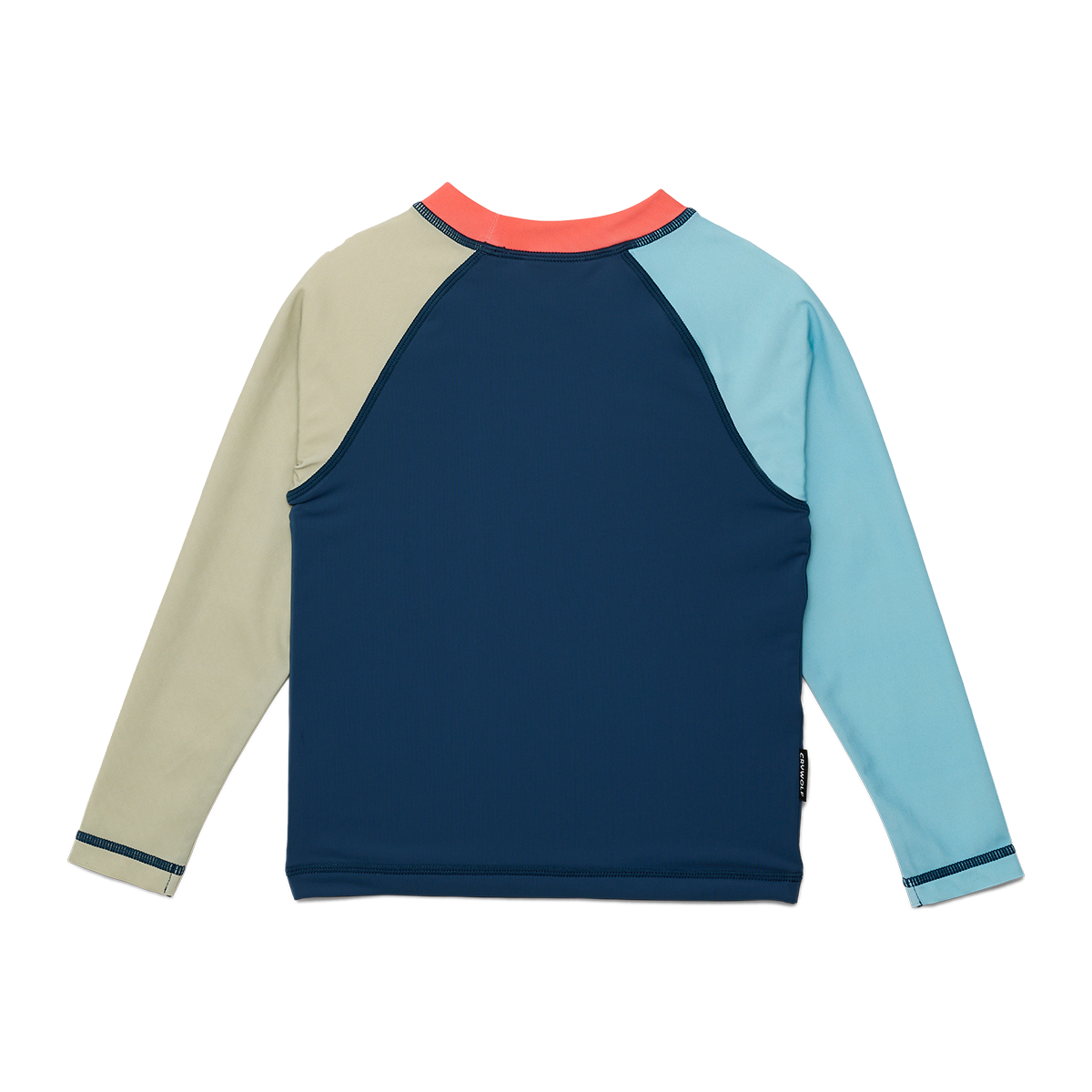 Crywolf Long Sleeve Rash Vest Ocean Colourblock