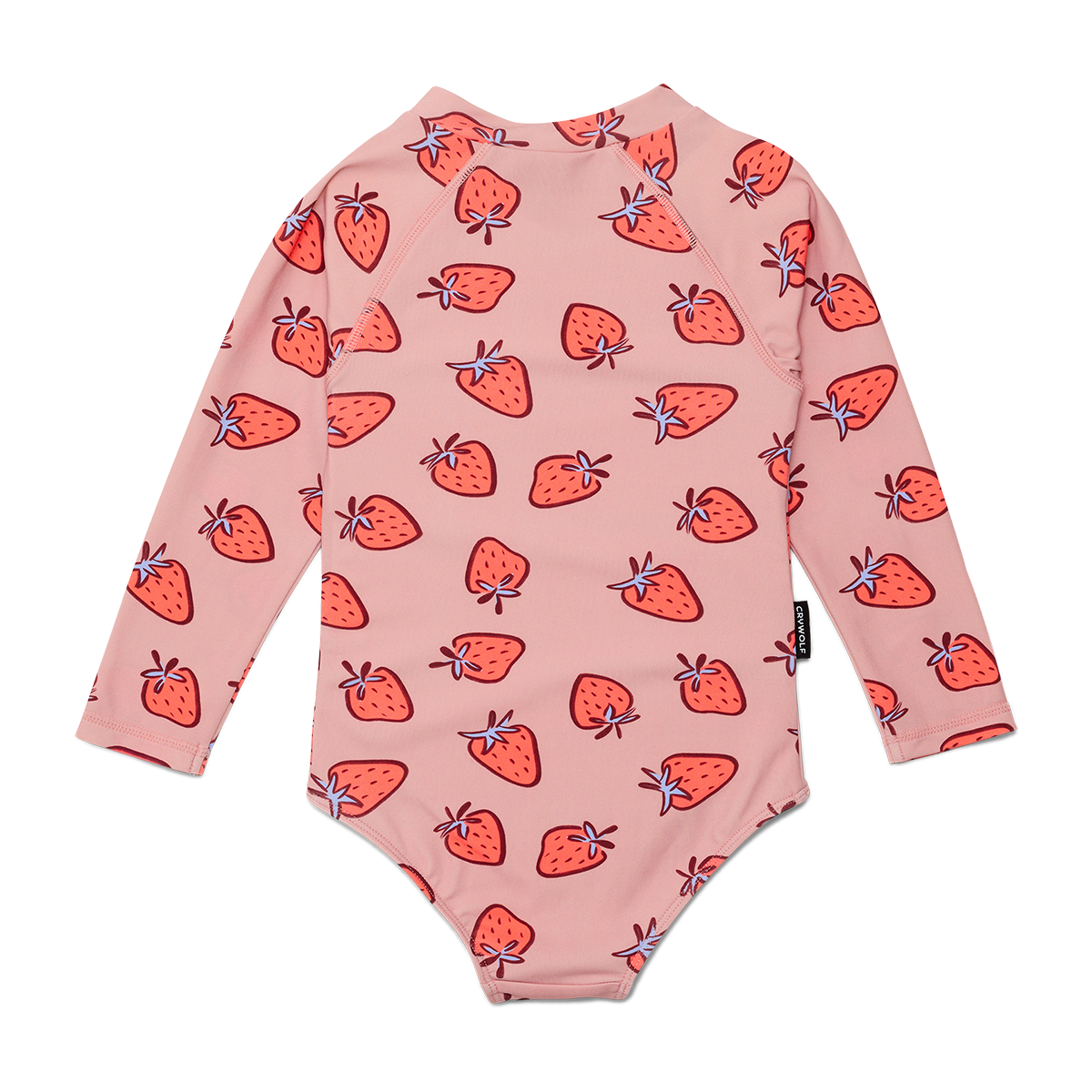 Crywolf Long Sleeve Swimsuit Strawberry Splash