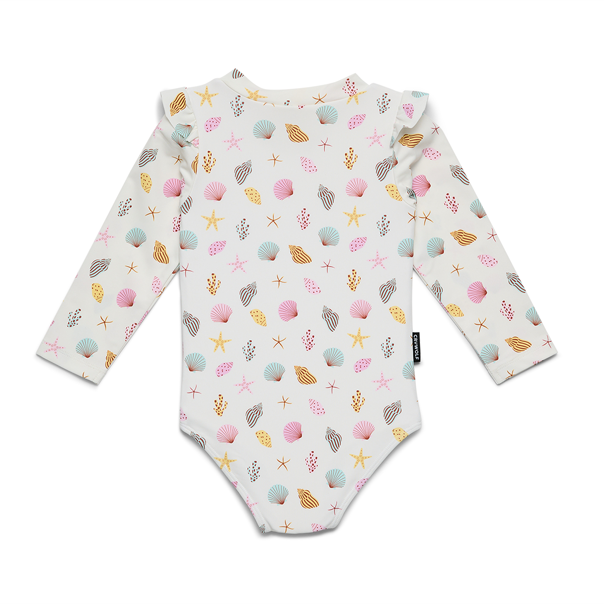 Crywolf Baby Long Sleeve Swimsuit Little Shell