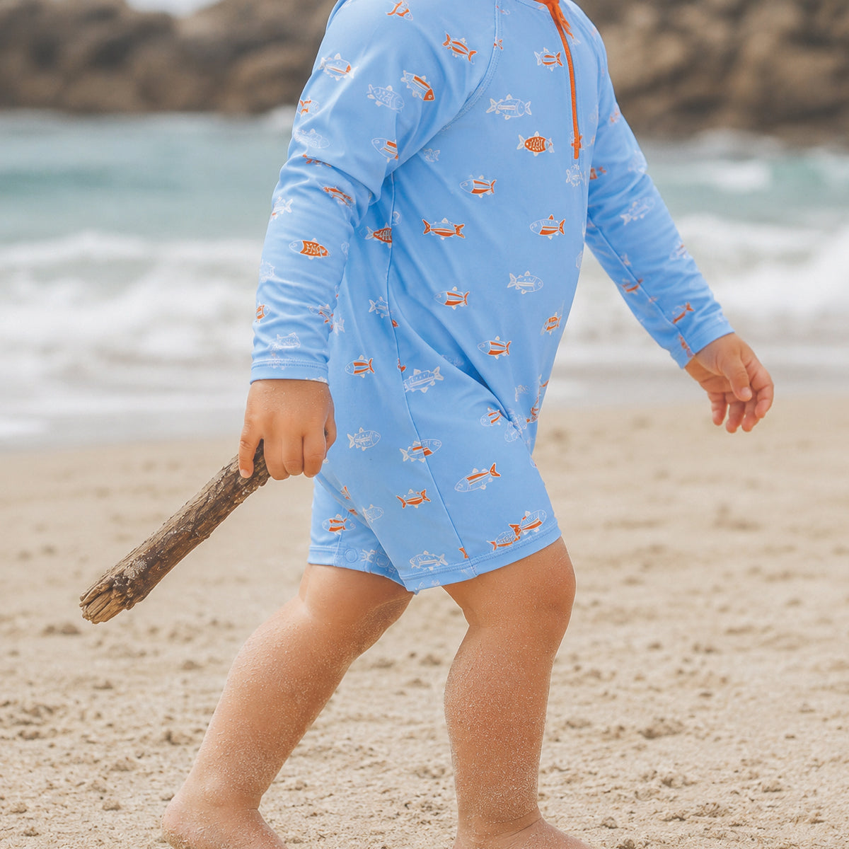 Crywolf Rash Suit Fish School