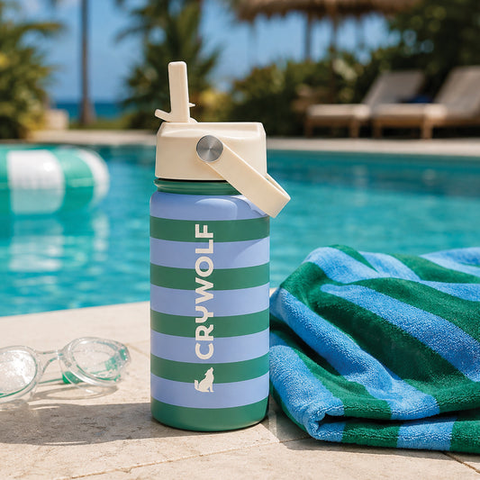 Crywolf Drink Bottle Deck Stripe