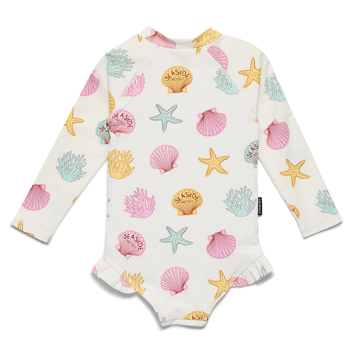 Crywolf Long Sleeve Swimsuit Shell
