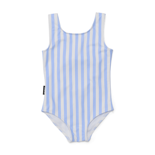 Crywolf Swimsuit Sky Blue Stripe