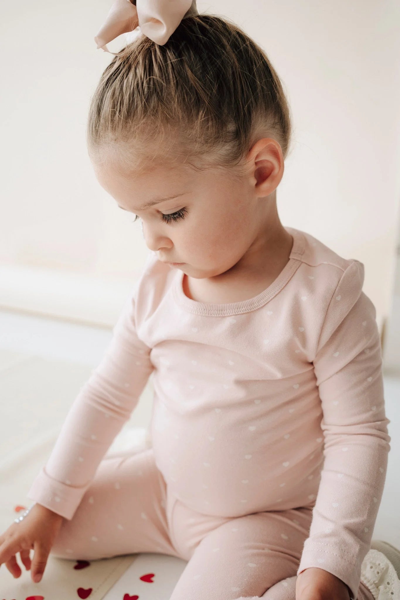 Jamie Kay Organic Cotton Bridget Long Sleeve Top Mon Amour Rose