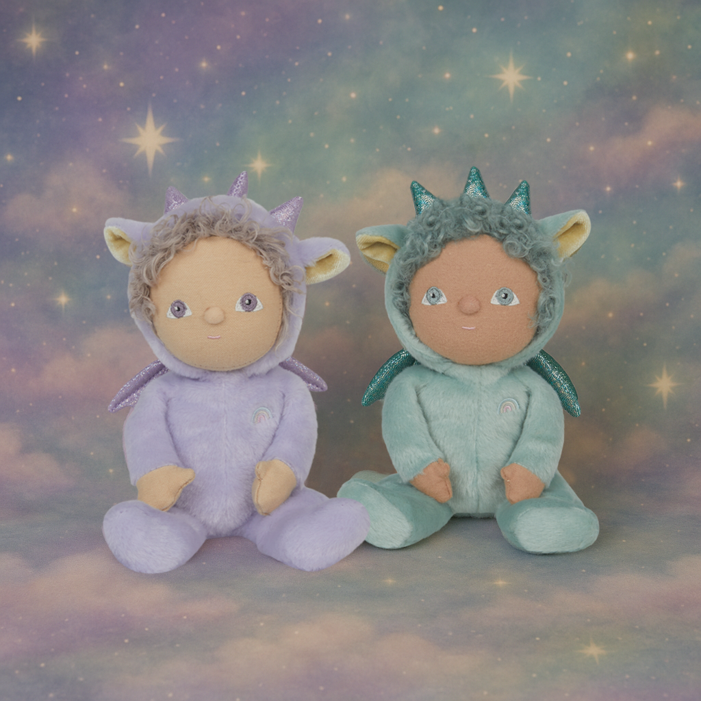 Olli Ella Dinky Dinkum Doll Dante Dragon Green