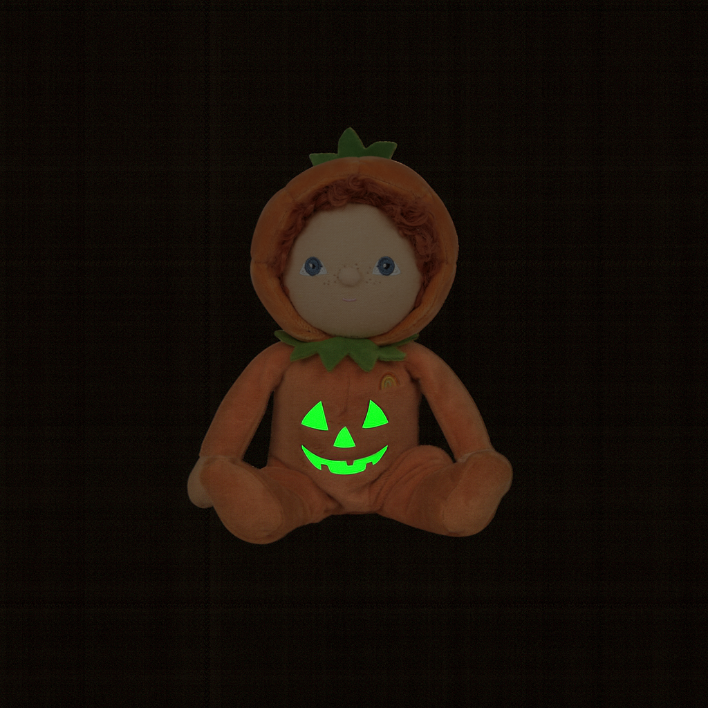 Olli Ella Dinky Dinkum Doll Jack O'Lantern Orange