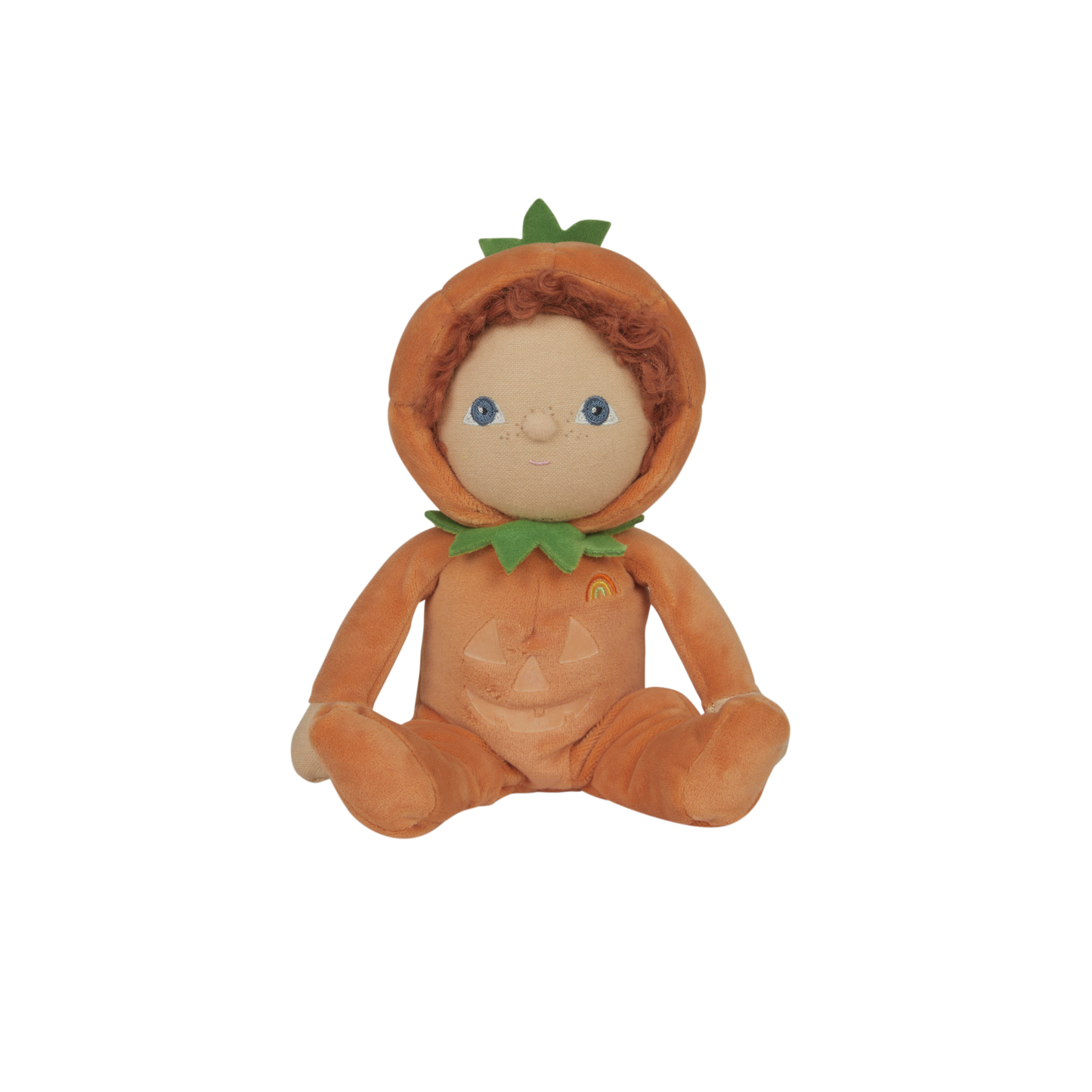 Olli Ella Dinky Dinkum Doll Jack O'Lantern Orange