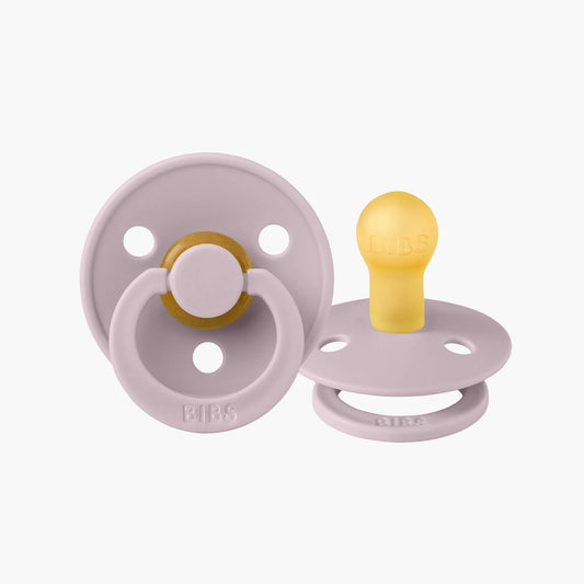 BIBS Dummies Size 2 Twin Pack Dusky Lilac