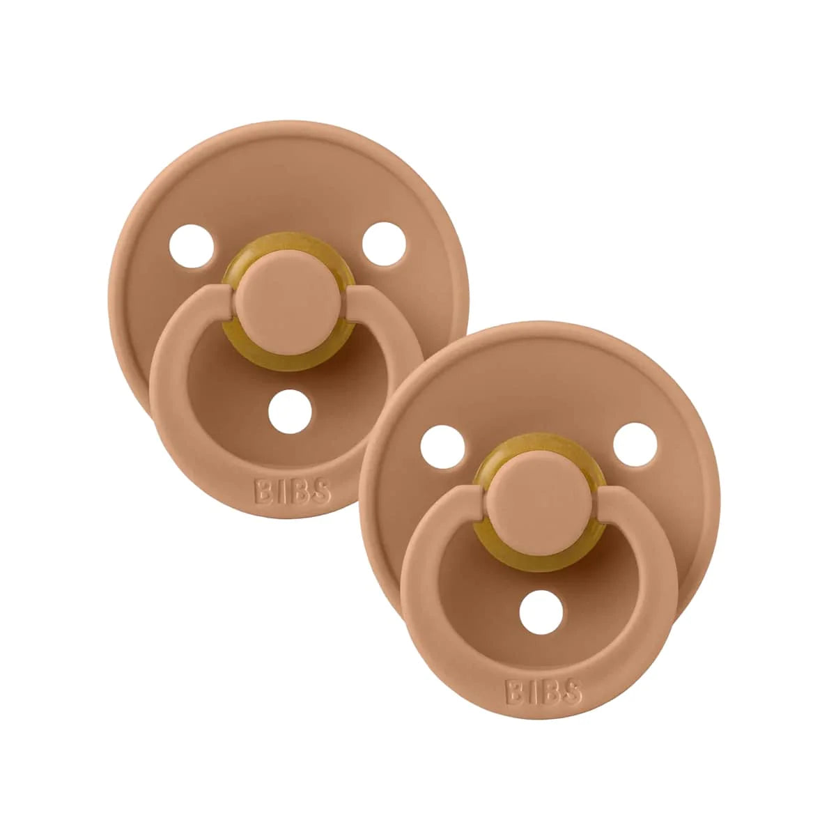 BIBS Dummies Size 2 Twin Pack Earth