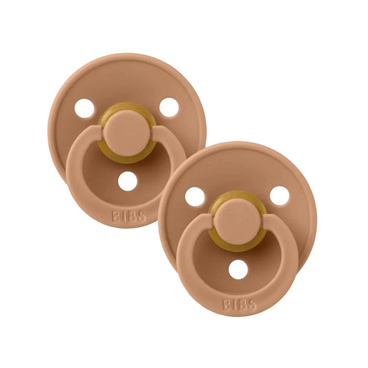BIBS Dummies Size 2 Twin Pack Earth