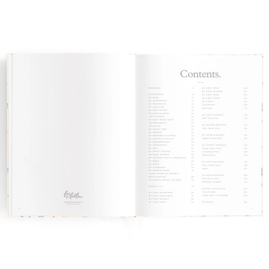 Fox + Fallow Baby Book Bellflower