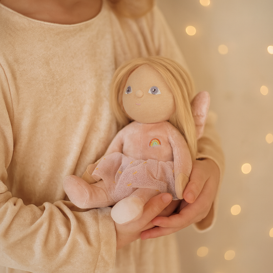 Olli Ella Dinky Dinkum Doll Fairy Fiona Pink