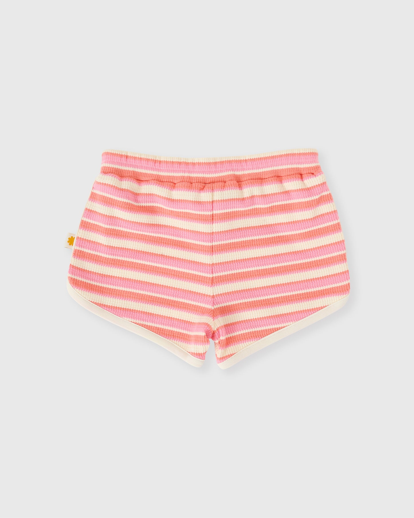 Goldie + Ace Watermelon Stripe Shorts Pink / Peach