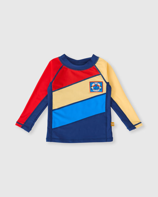 Goldie + Ace Nautical Flag Rashguard