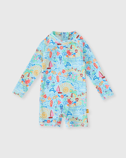 Goldie + Ace Summer Bay Short Leg Swimsuit