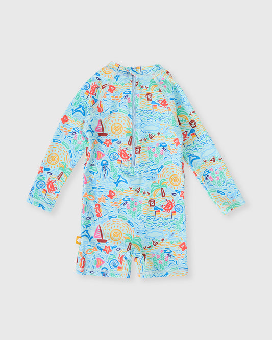 Goldie + Ace Summer Bay Short Leg Swimsuit