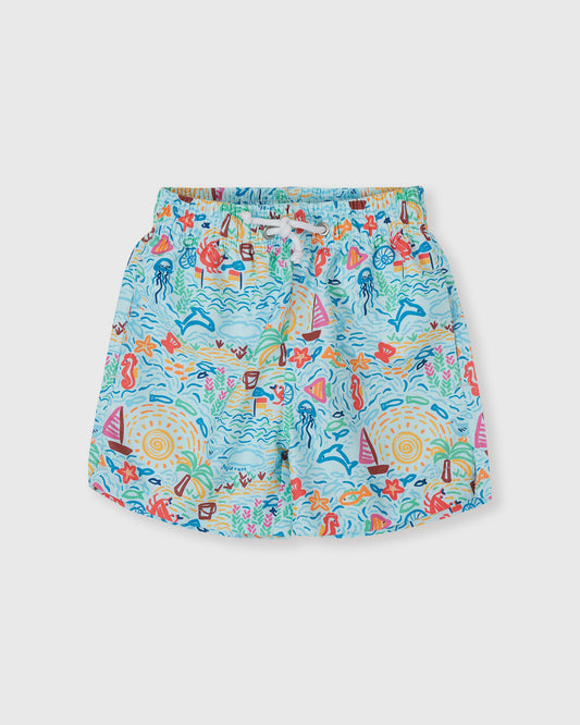 Goldie + Ace Summer Bay Board Shorts