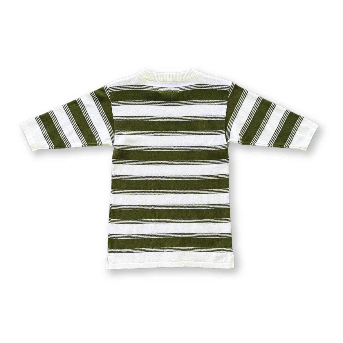 Grown Organic Seven Stripe Dress Herb