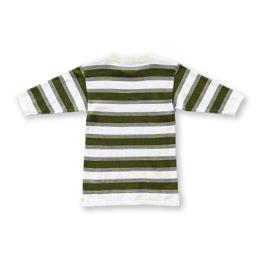 Grown Organic Seven Stripe Dress Herb