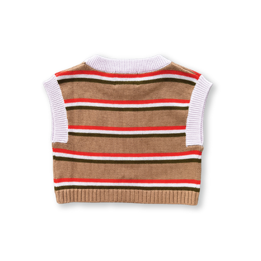 Grown Organic Striped Vest
