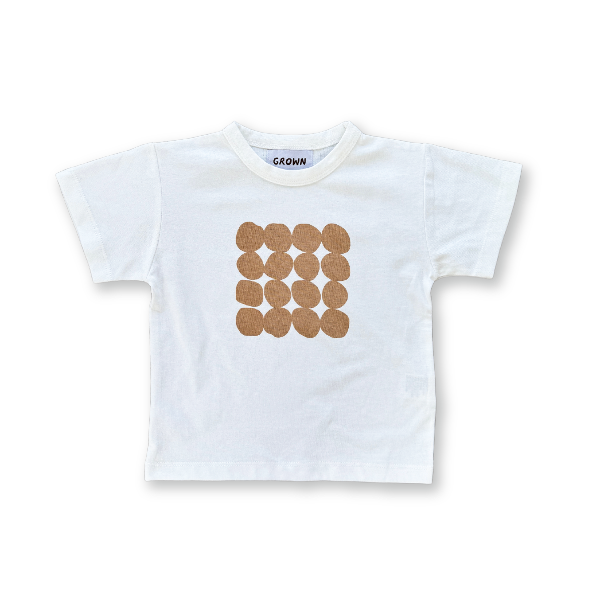 Grown Organic Pebble Tee Clay