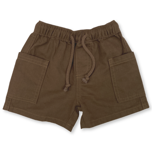 Grown Pocket Shorts Mud