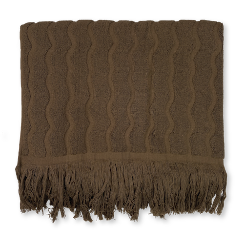 Grown Terry Towel Mud Wave