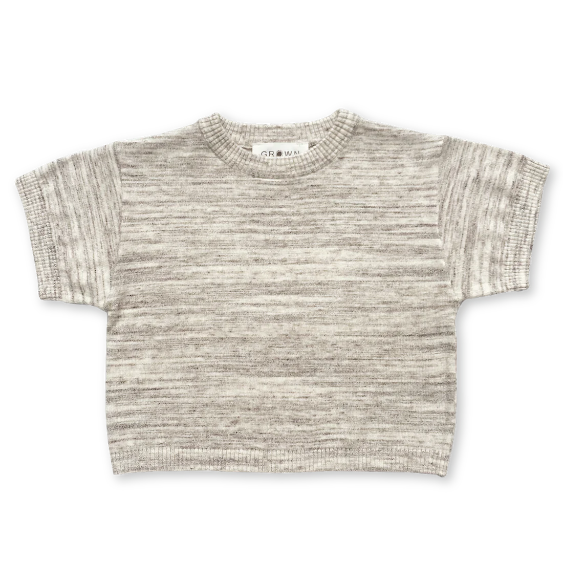 Grown Organic Knitted Tee Wheat