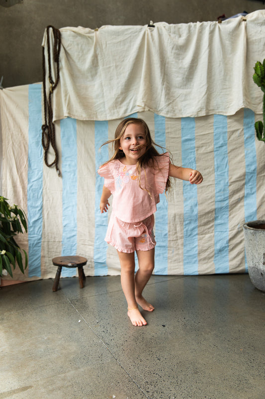 Pearson & Pearson Gia Shorts Pink Coral