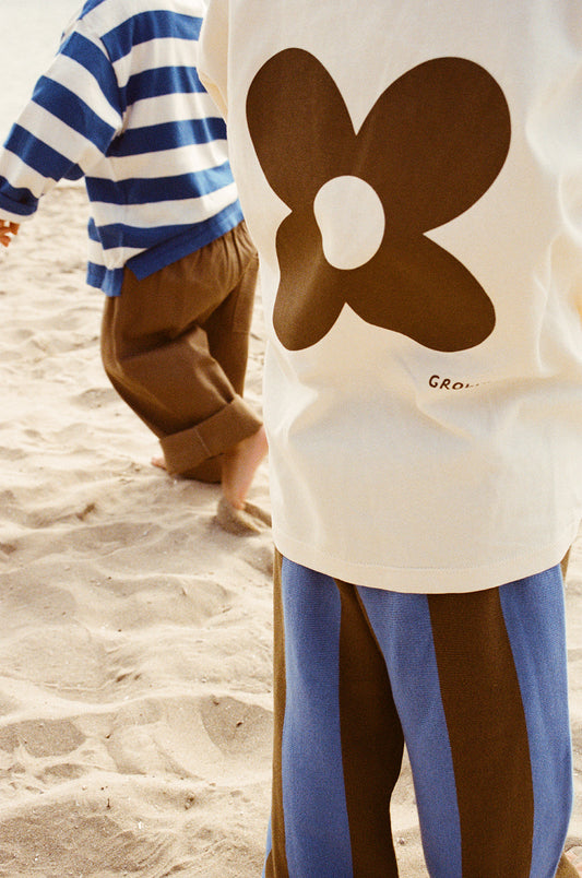 Grown Posy Organic Tee Milk