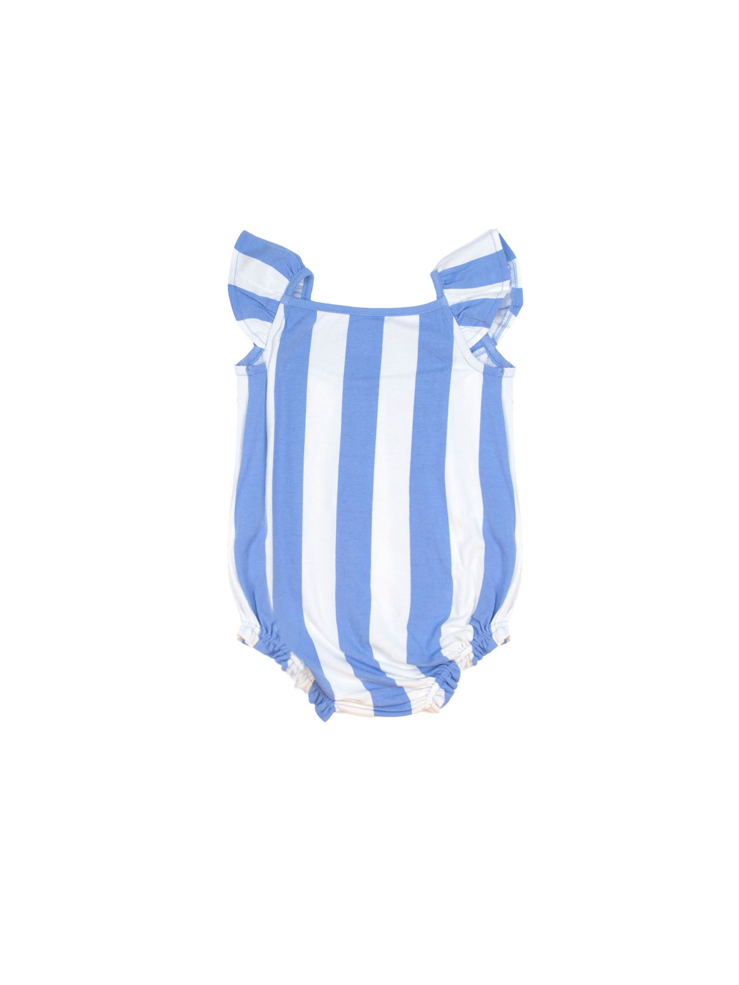 Huxbaby Seaside Cherry Stripe Playsuit Seaside / Almond Milk