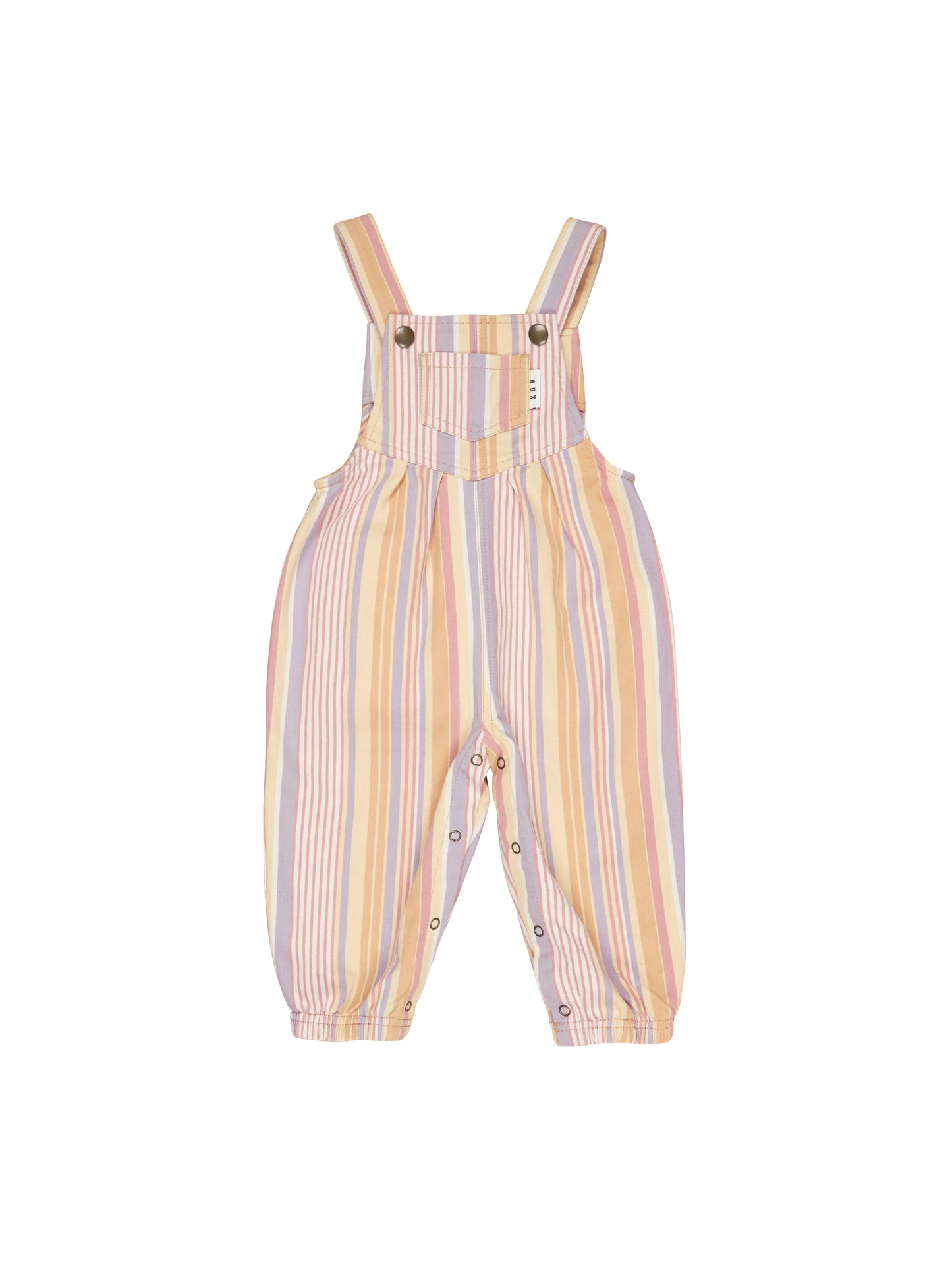 Huxbaby Vintage Stripe Overalls