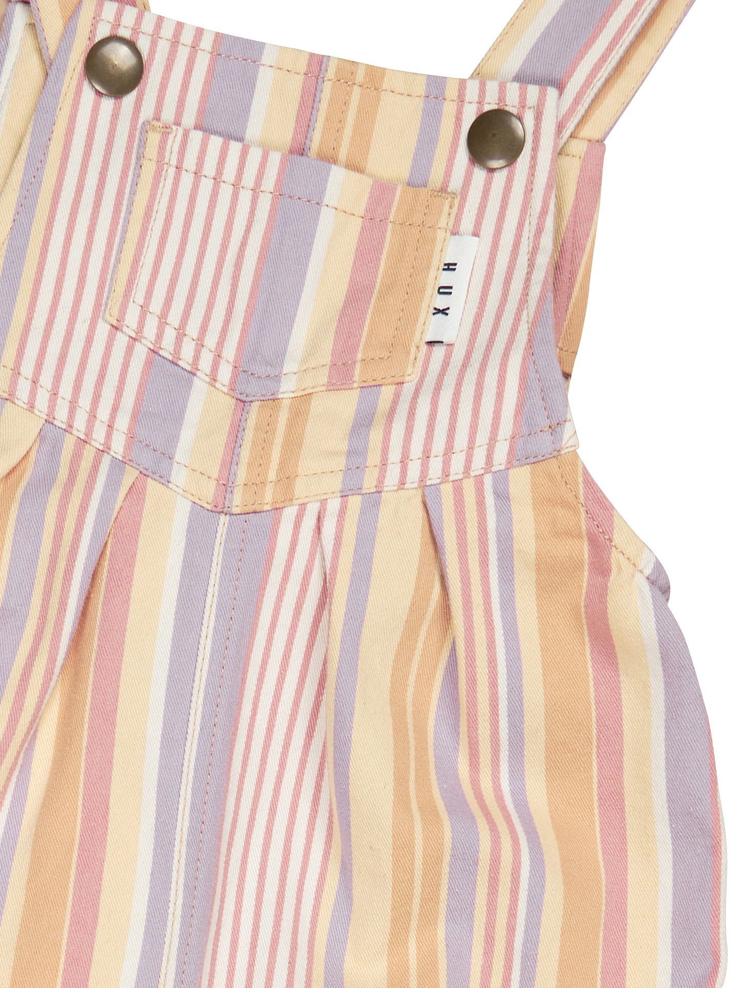 Huxbaby Vintage Stripe Overalls