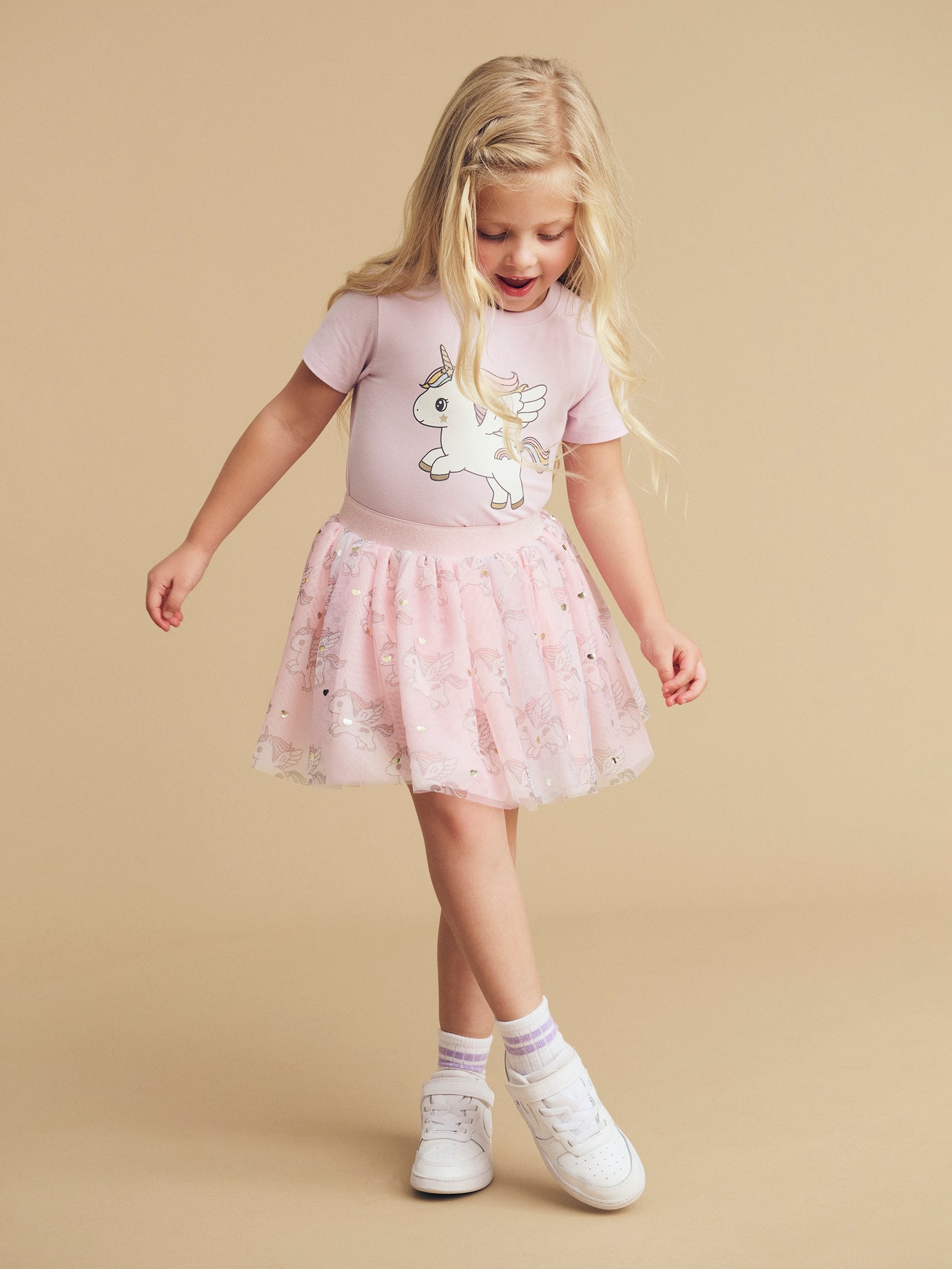 Huxbaby Magical Unicorn Tulle Skirt Multi