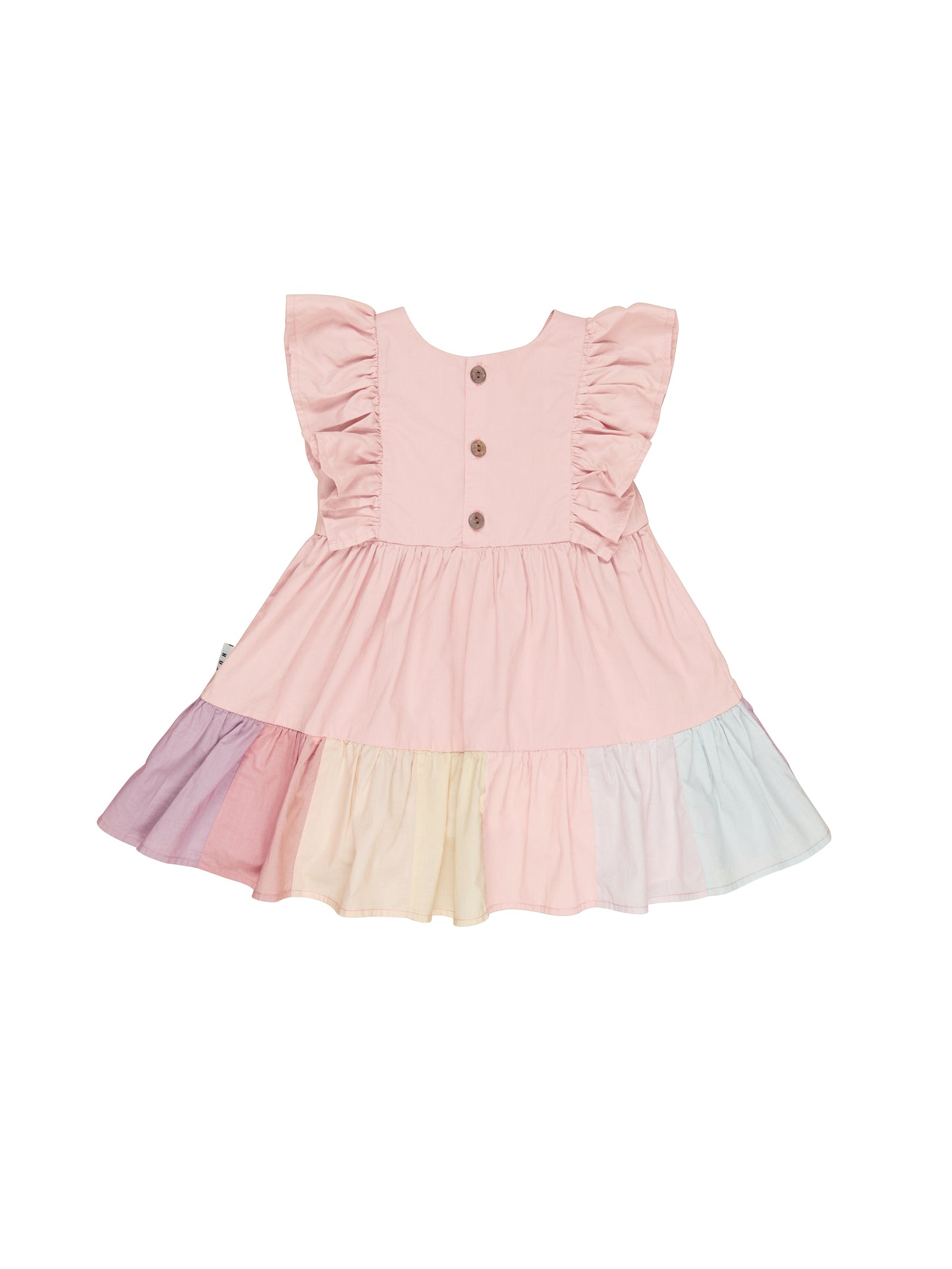 Huxbaby Riley Rainbow Hem Dress