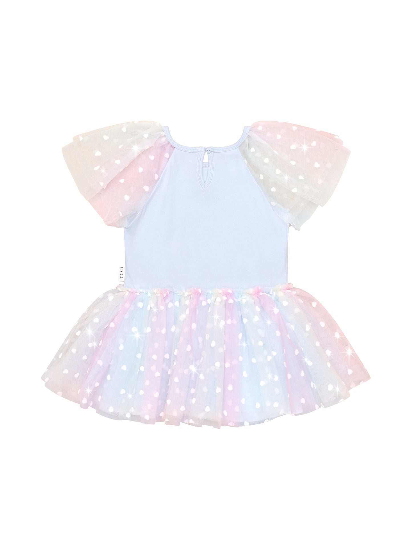 Huxbaby Flutter Unicorn Ballet Dress Pastel Rainbow