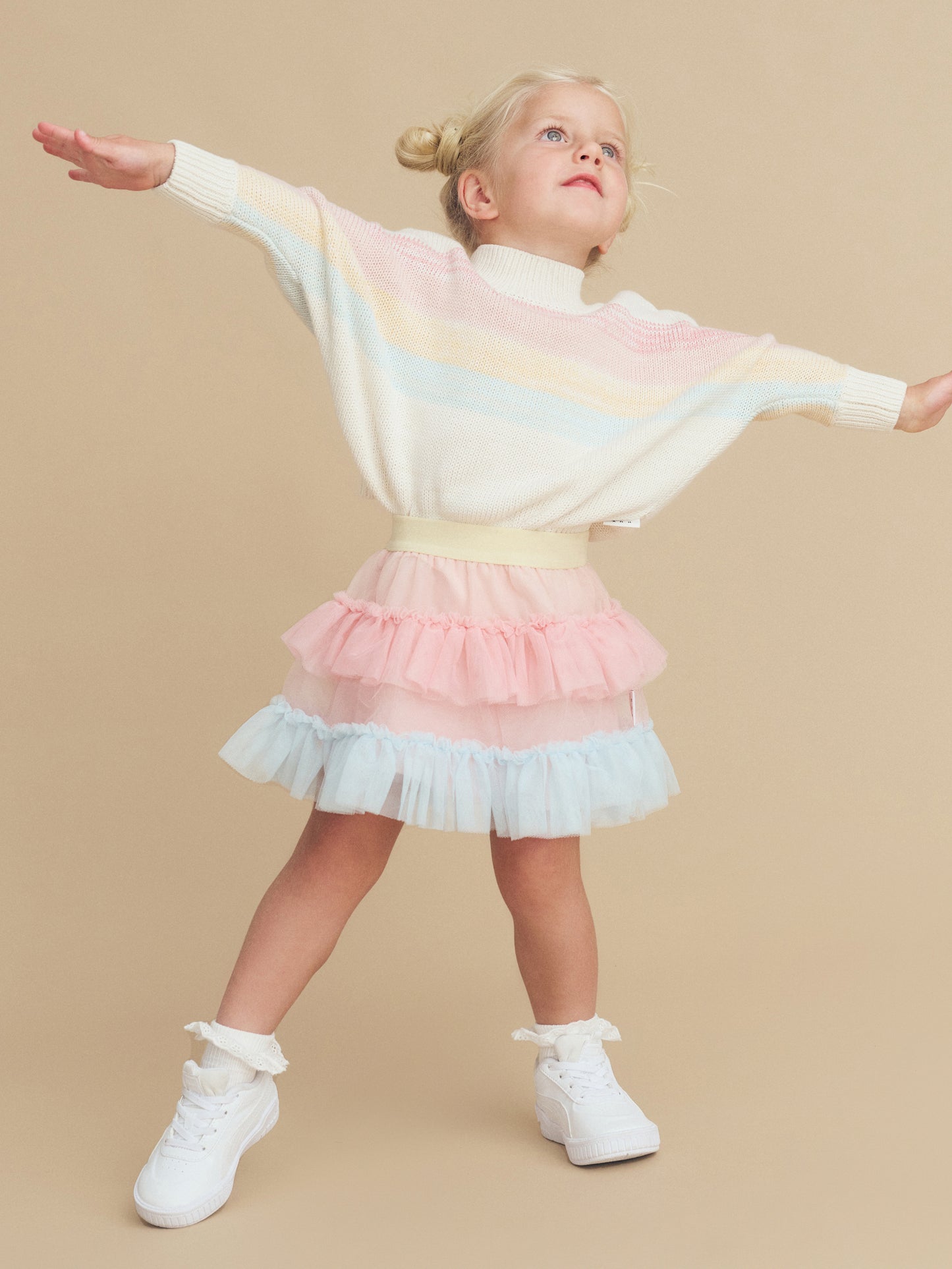 Huxbaby Rainbow Tulle Skirt