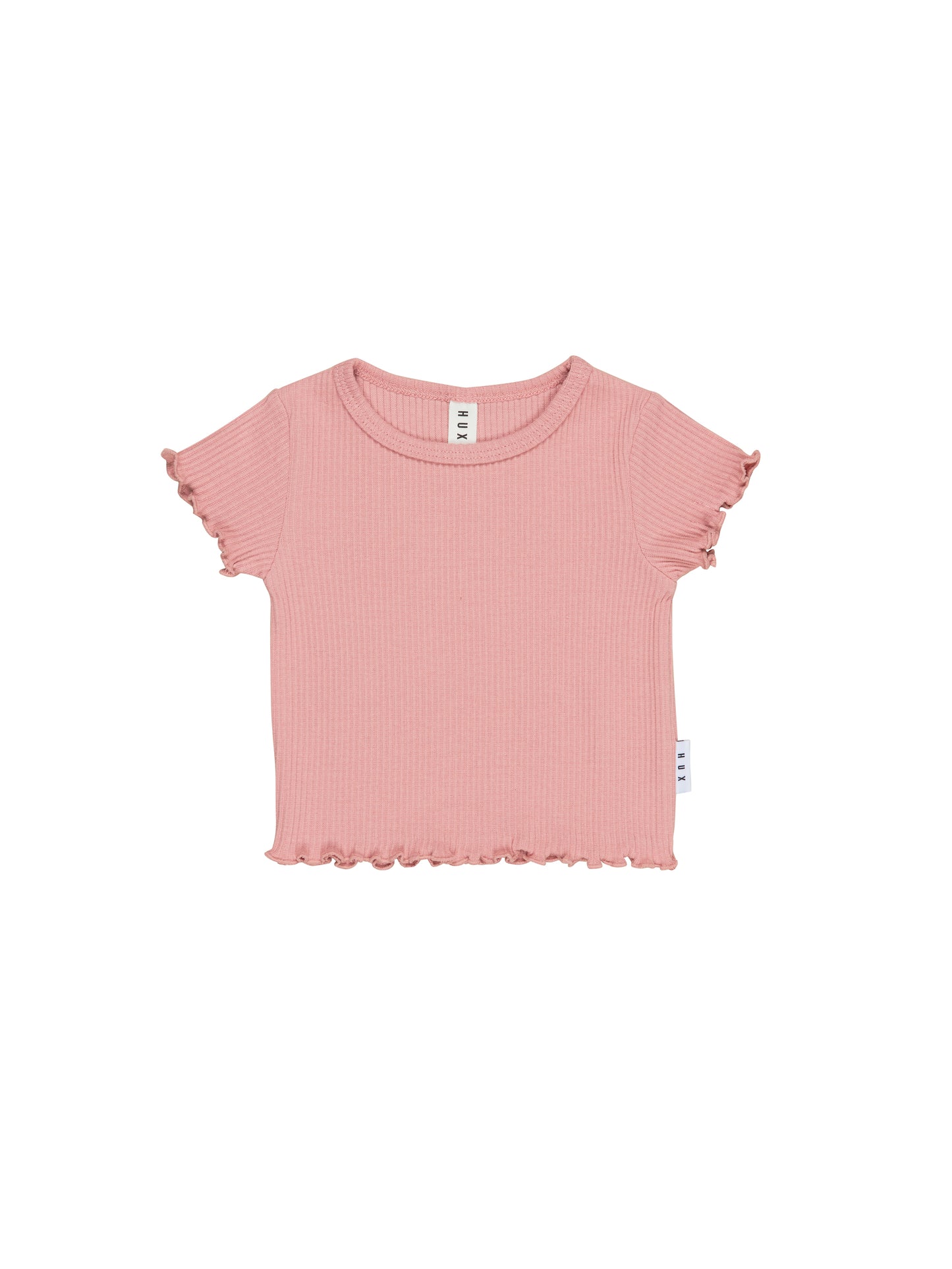 Huxbaby Rib Tee Dusty Rose