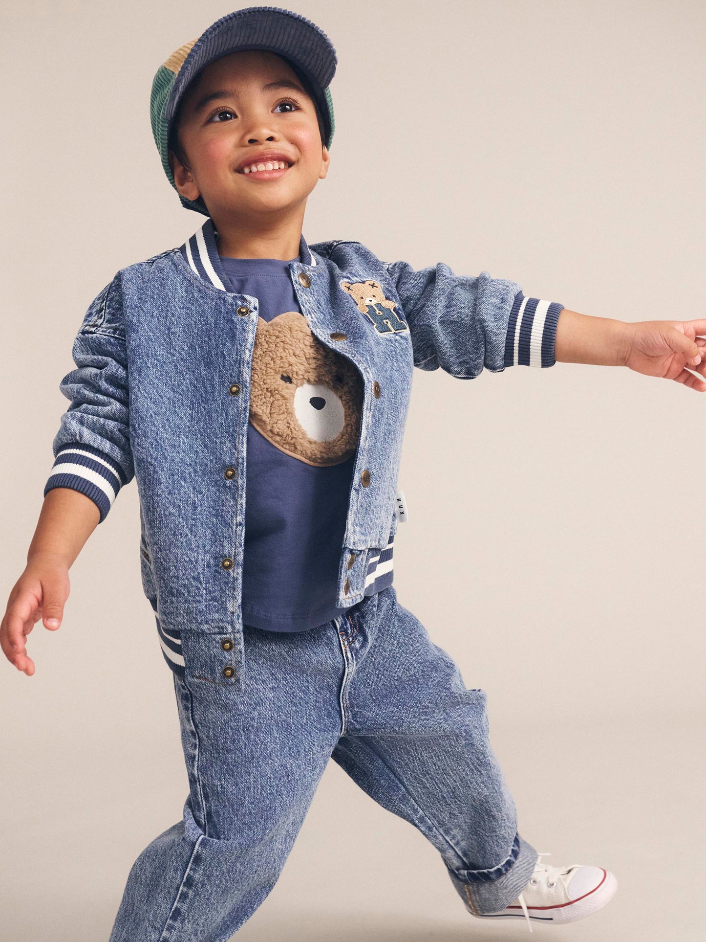 Huxbaby Furry Huxbear Top Midnight