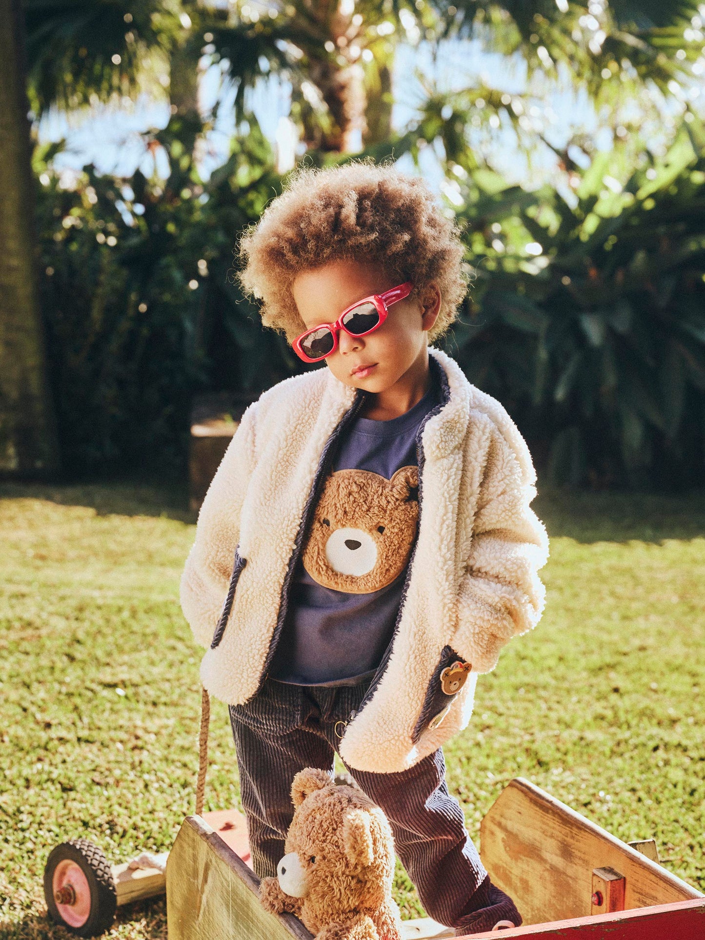 Huxbaby Furry Huxbear Top Midnight