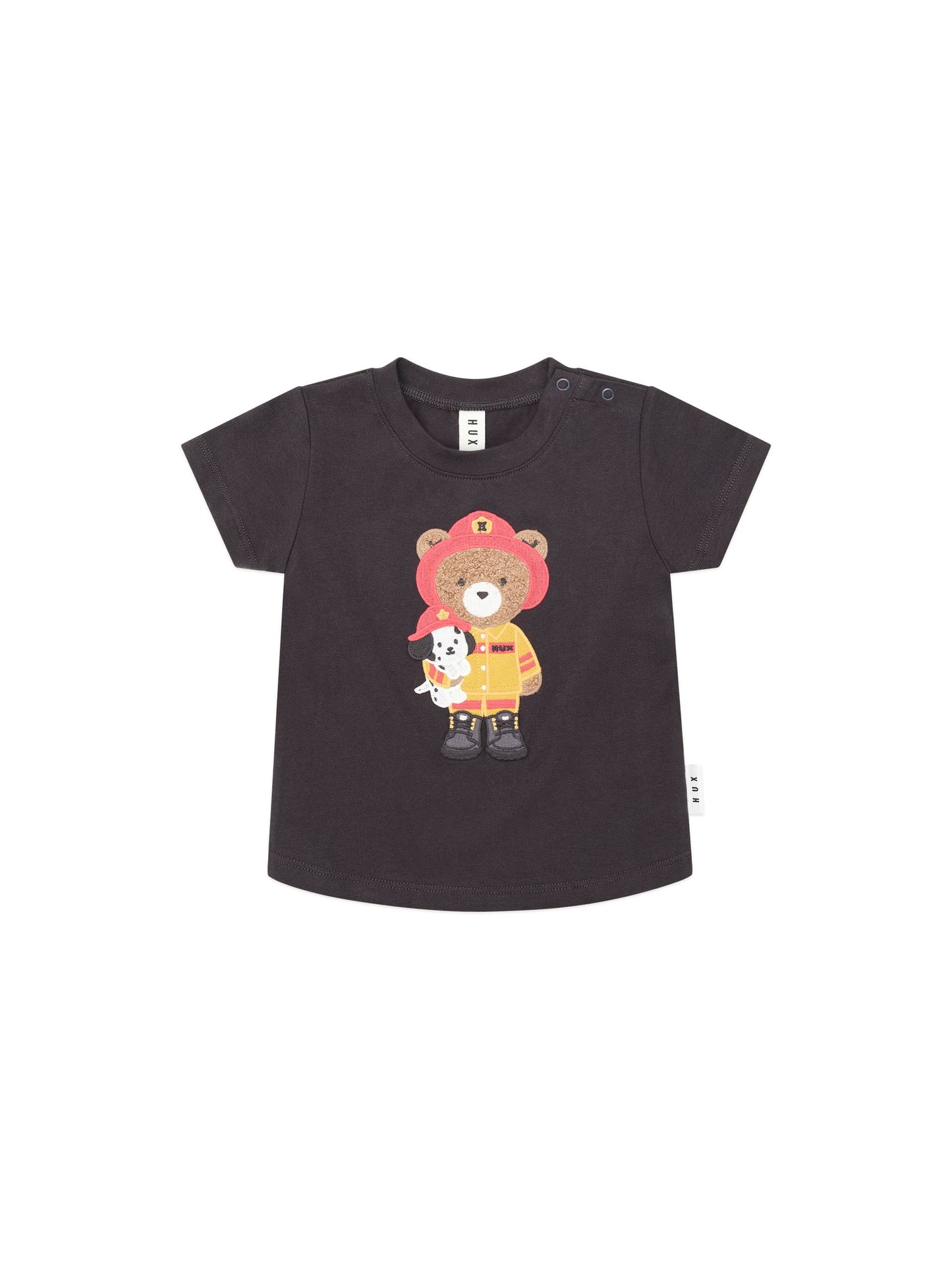 Huxbaby Fireman Hux T-Shirt Soft Black
