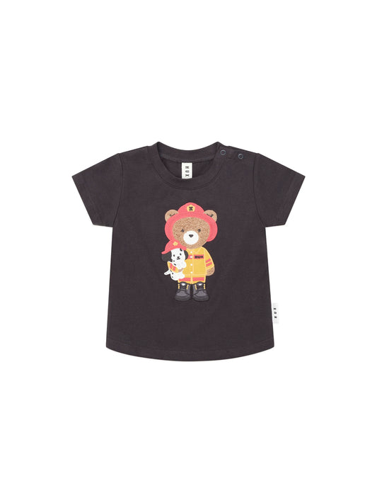 Huxbaby Fireman Hux T-Shirt Soft Black