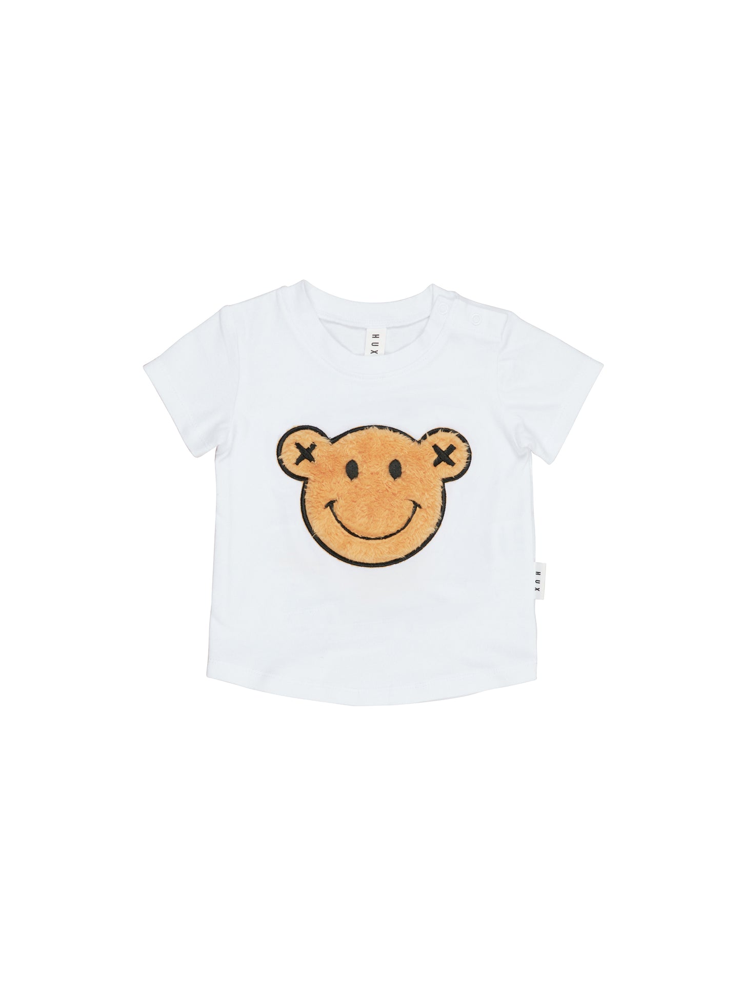 Huxbaby Smile Bear Tee White