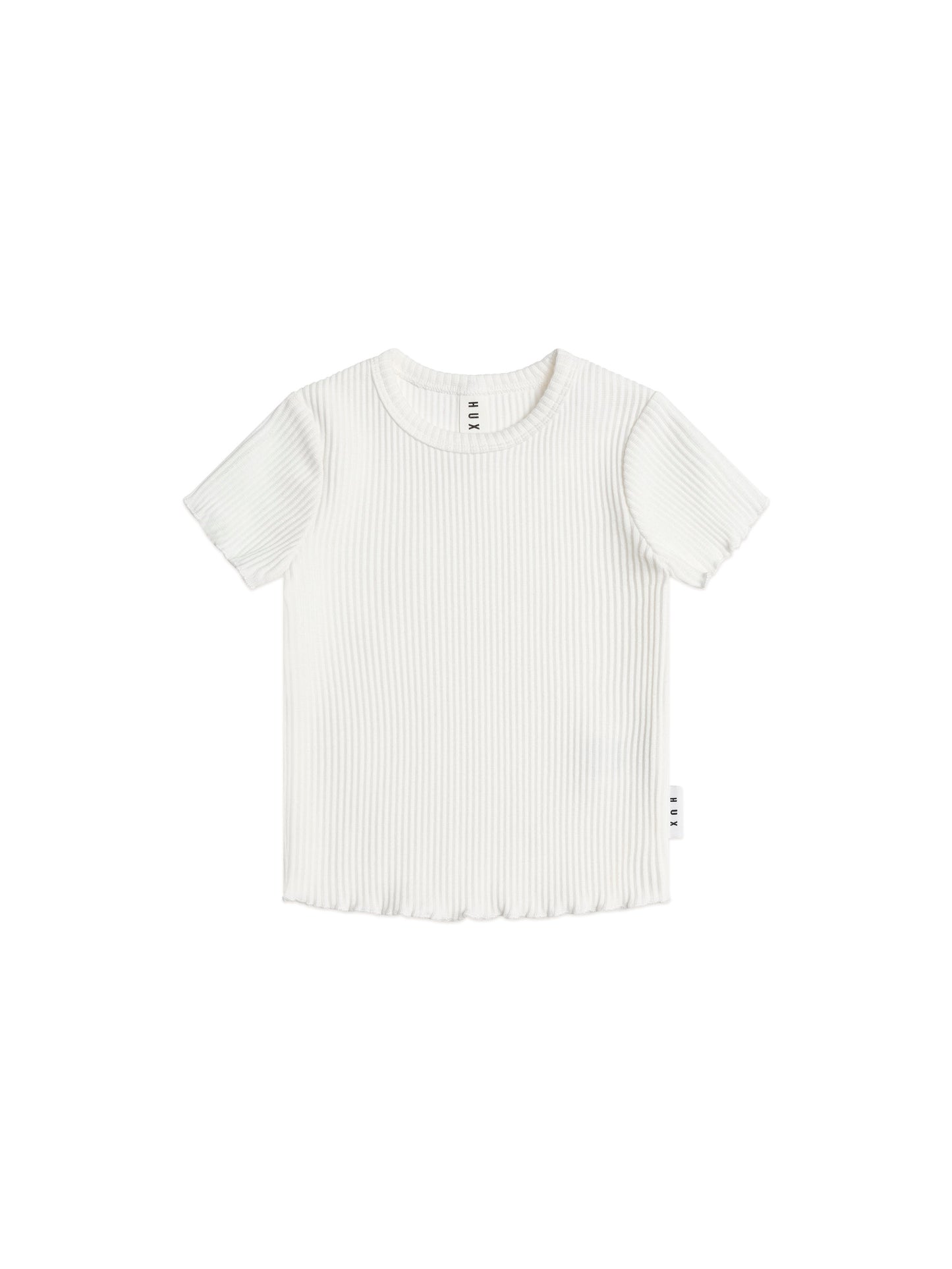 Huxbaby Rib Tee Almond Milk