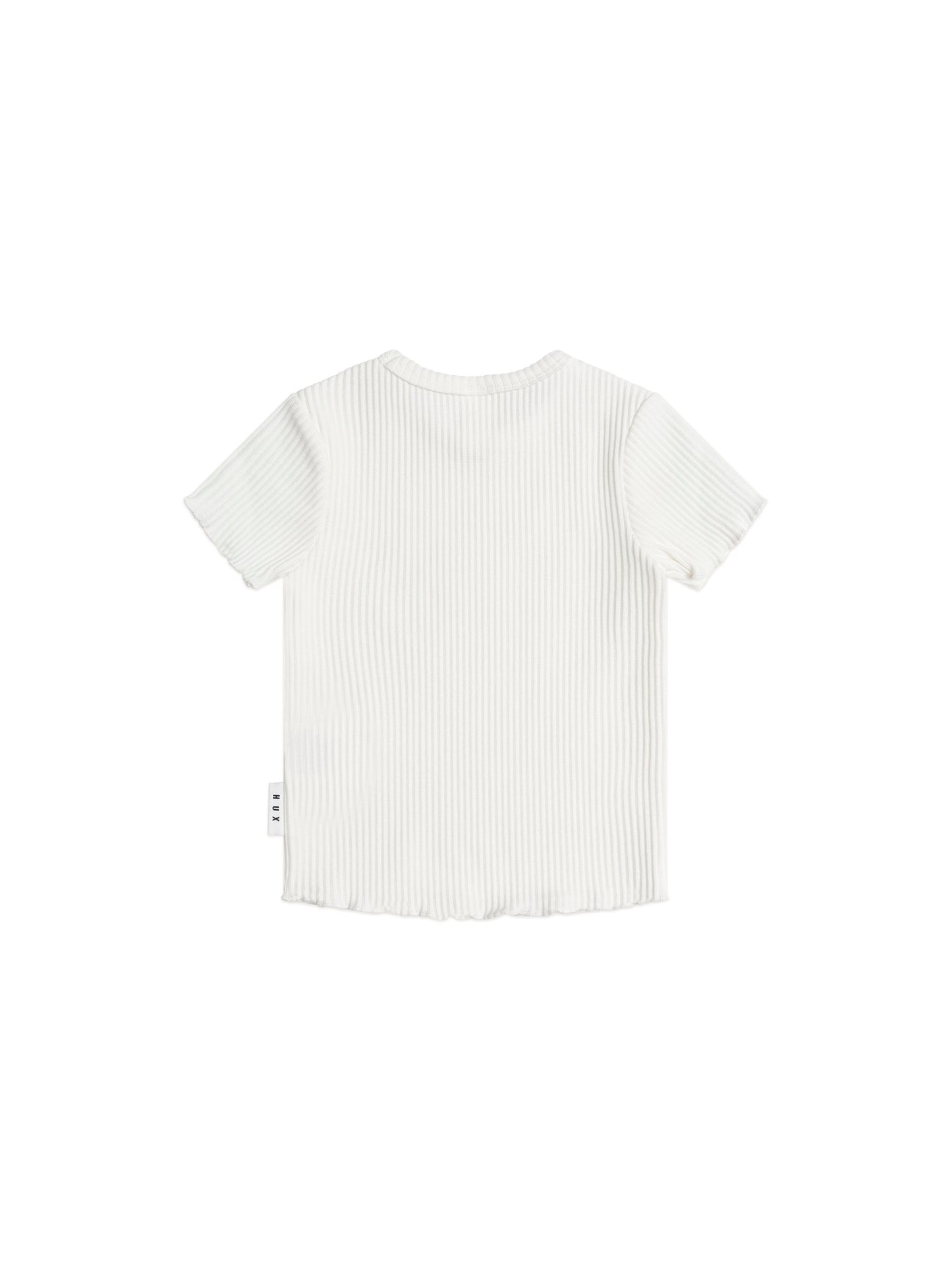 Huxbaby Rib Tee Almond Milk