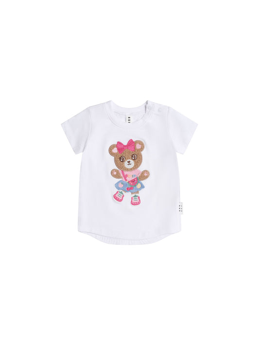 Huxbaby Do The Twist Huxette Tee White