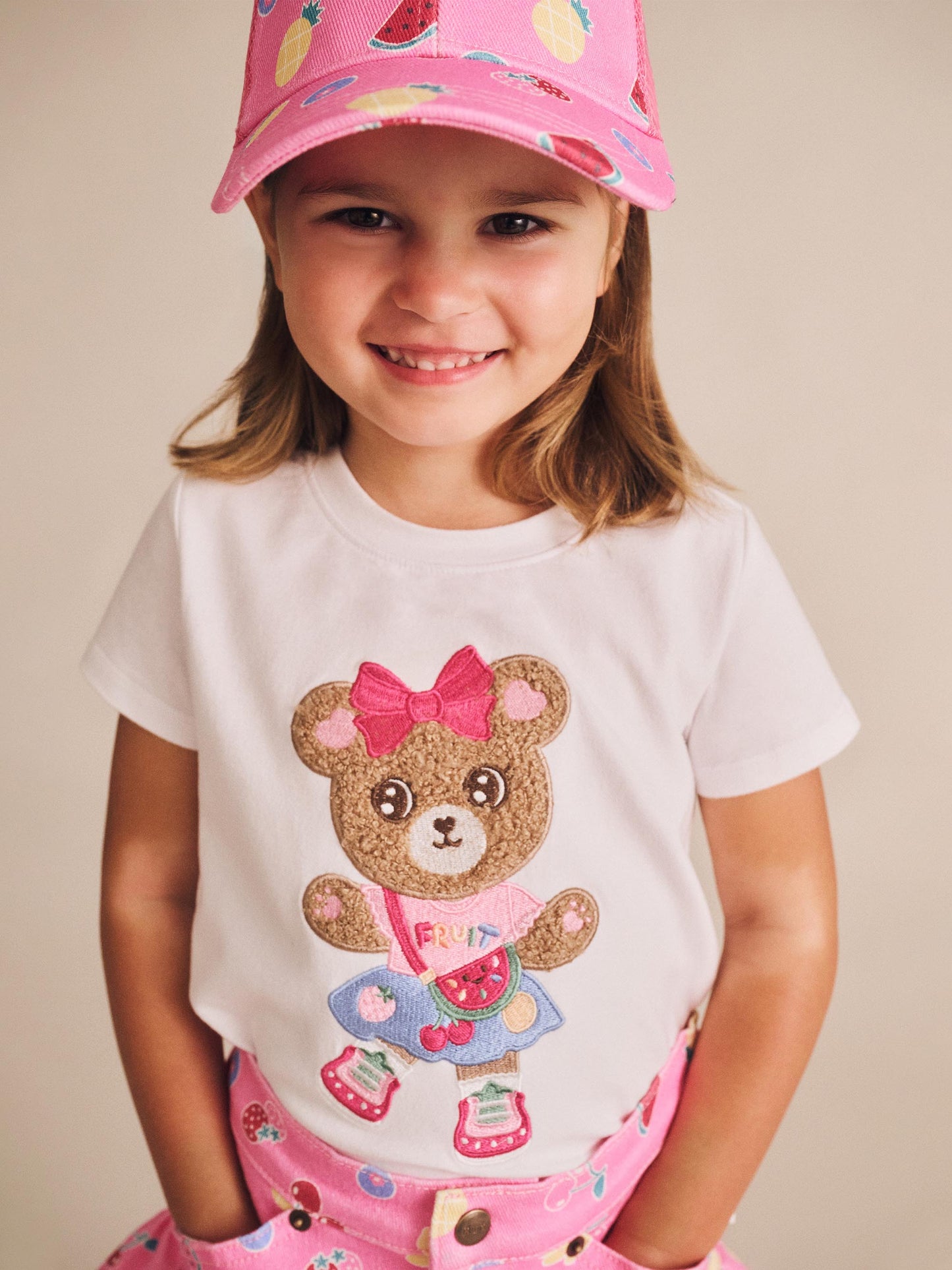 Huxbaby Do The Twist Huxette Tee White