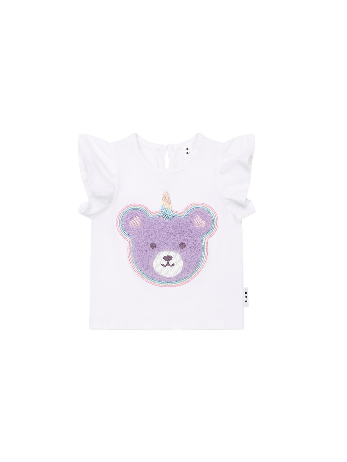 Huxbaby Unicorn Hux Frill T-Shirt White