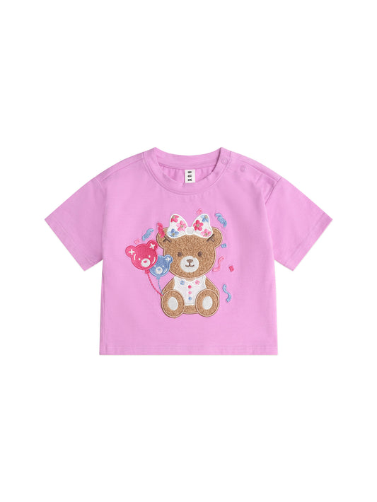 Huxbaby Party Huxette Boxy Tee Magenta