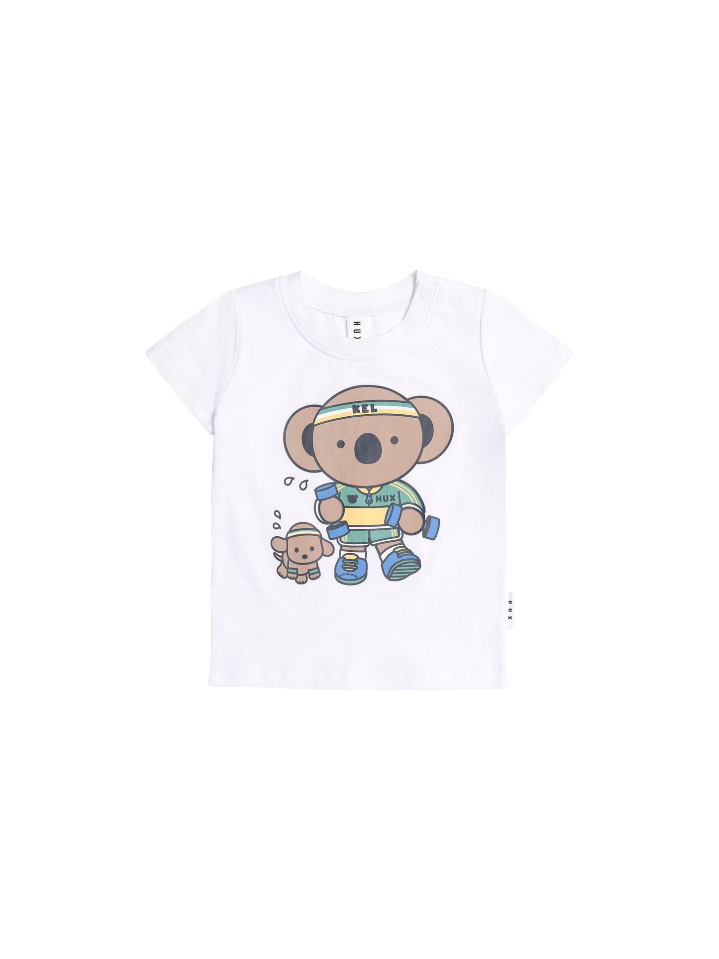 Huxbaby Kel Koala Tee White